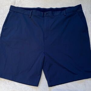 Vineyard Vines On The Go performance navy flat front shorts Sz 44